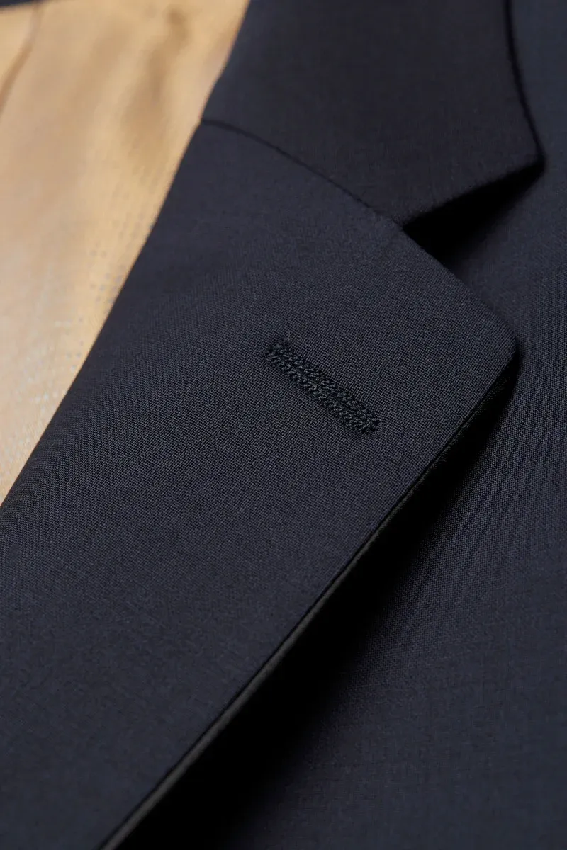 Digel DIGEL Éjkék Modern fit öltöny, 4. fotó
