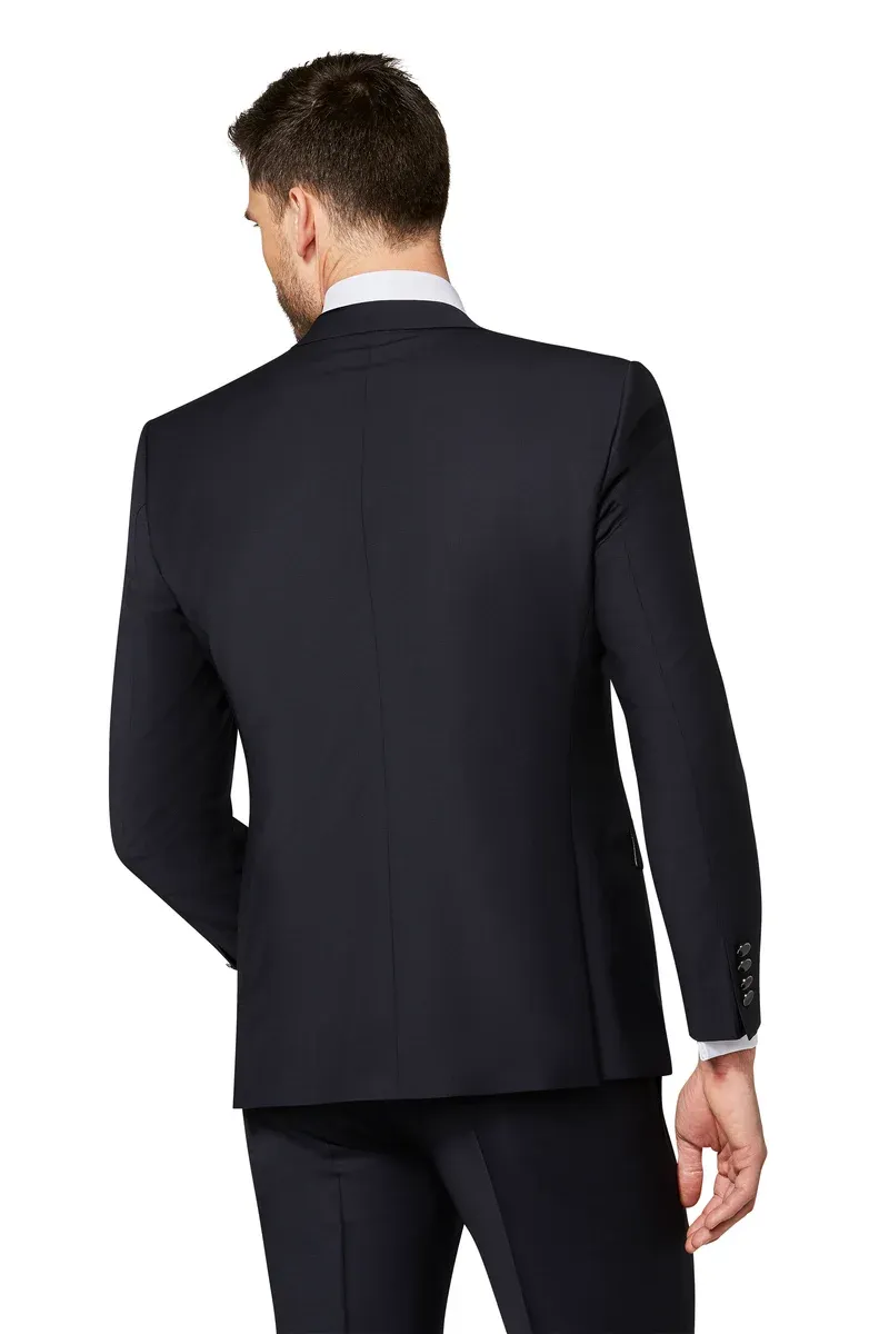 Digel DIGEL Éjkék Modern fit öltöny, 2. fotó