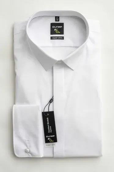Olymp Super Slim No.6 Six fehér ceremónia ing