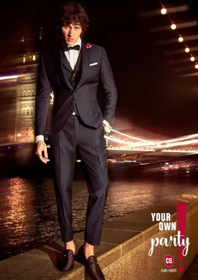 Club of Gents Your Own Party Slim fit esküvői öltöny